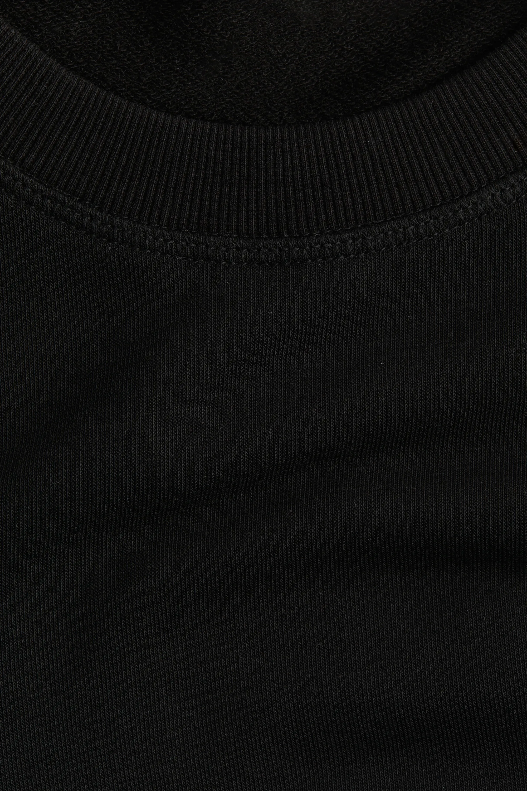 Robe en molleton - Noir
