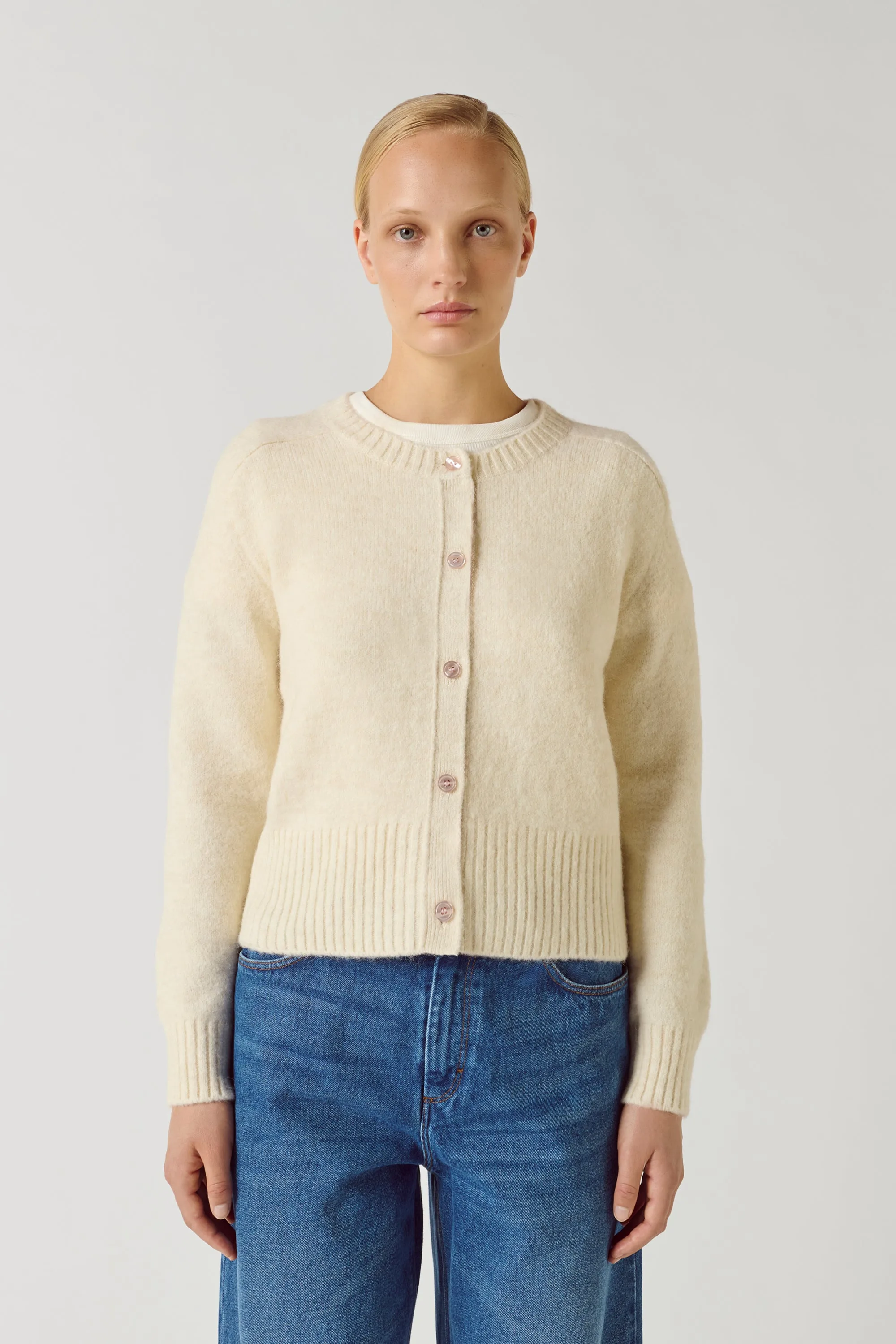 CARDIGAN LYNE ECRU