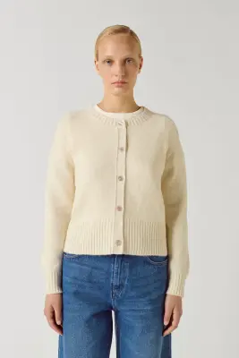 CARDIGAN LYNE ECRU — photo 1
