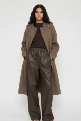 Manteau Myrtle Warm taupe