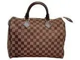 Sac speedy 30 toile damier ebene