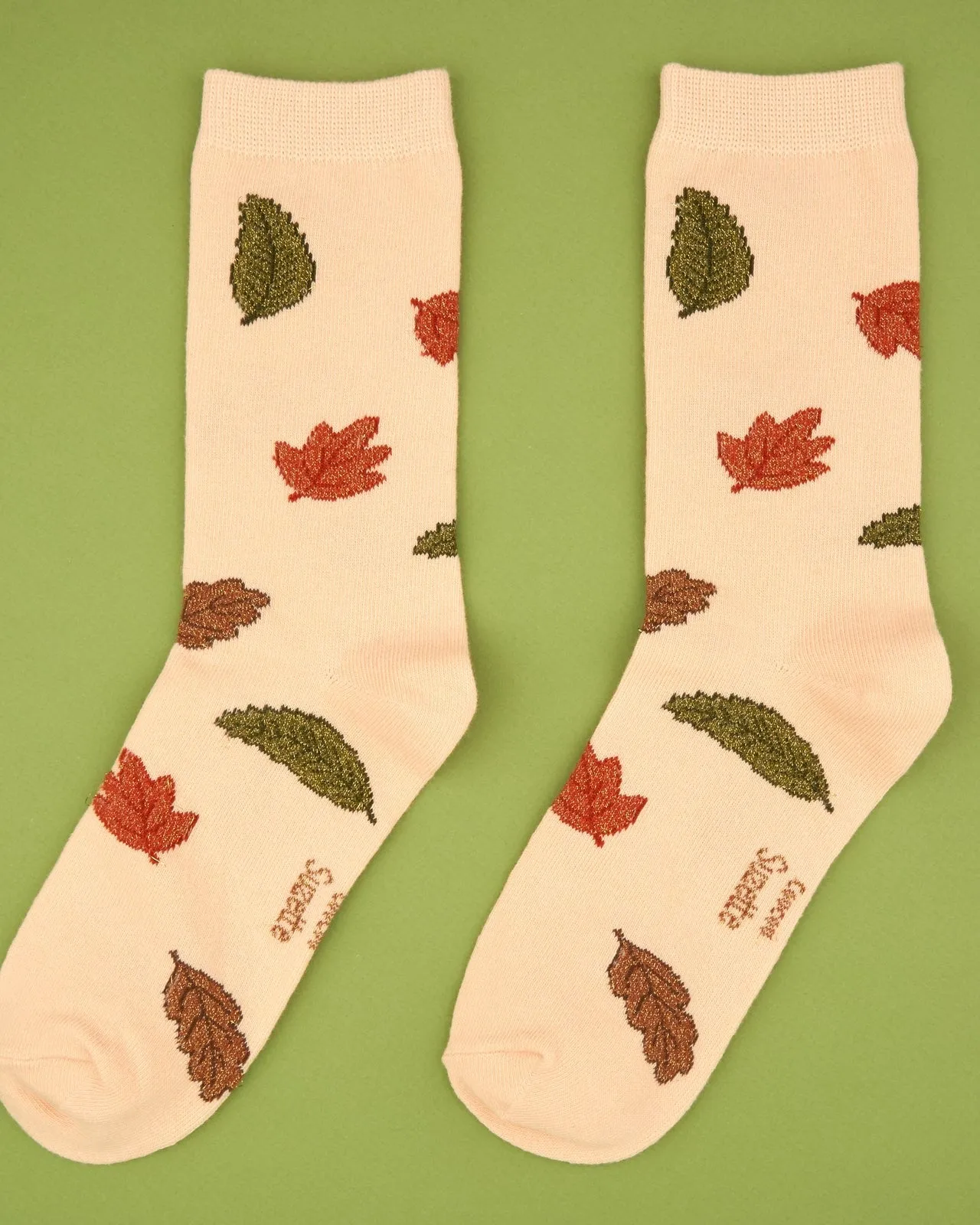 Chaussettes Feuilles d’automne – Coucou Suzette
