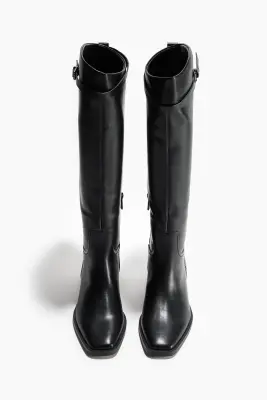 Bottes de hauteur genou - Noir — photo 2