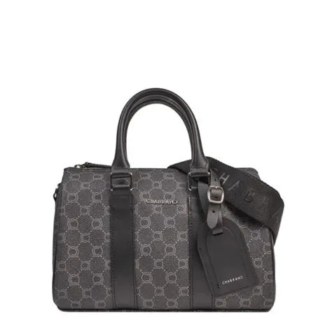 Sac a main icone 85060111 noir et gris antracite avec bandouliere