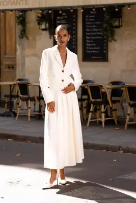Madeline Skirt - White — photo 3