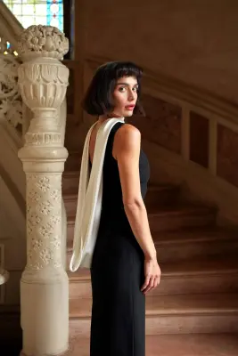 Lunara Scarf Dress — photo 2