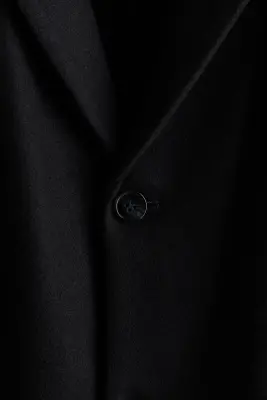 Manteau à fermeture droite - Noir — photo 5
