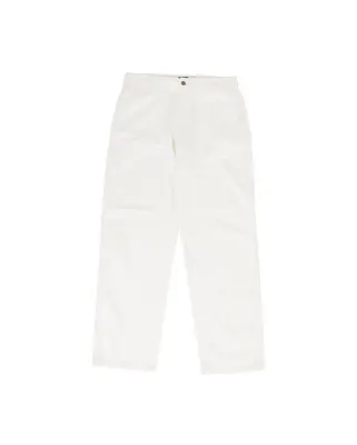 Utility Front Denim Pant White — photo 1