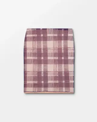 Silk Layered Tartan Skirt — photo 2