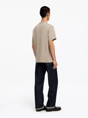 T-shirt décontracté 220 GSM - Taupe — photo 3