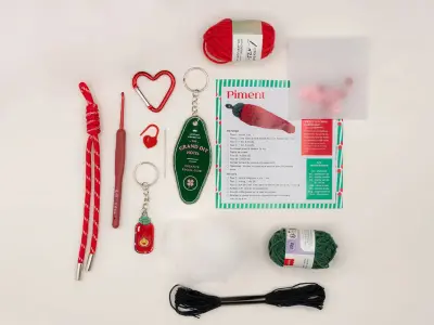 Kit crochet bag charms lucky pepper – La petite épicerie — photo 9