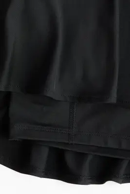 Jupe de tennis corolle DryMove™ - Noir — photo 2
