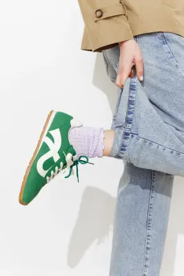 Baskets effet nubuck Femme — photo 2