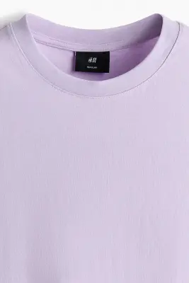 T-shirt Regular Fit - Lilas — photo 4