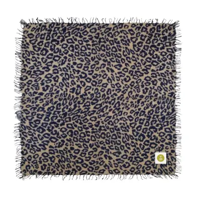 Bandana Leo latte / dark navy - V VON GOAT — photo 2