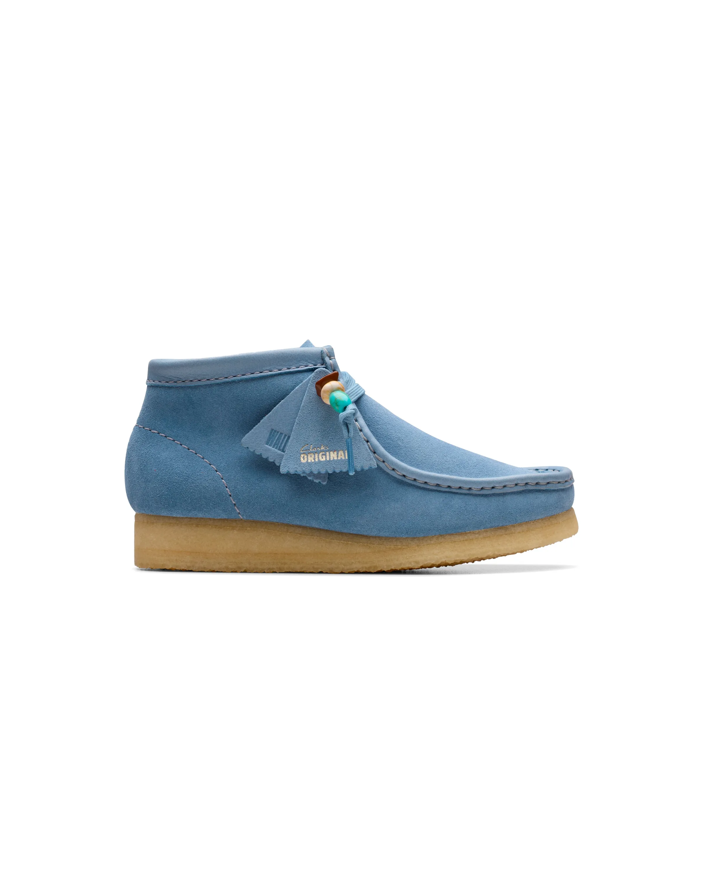 W Wallabee Boot Powder Blue Suede