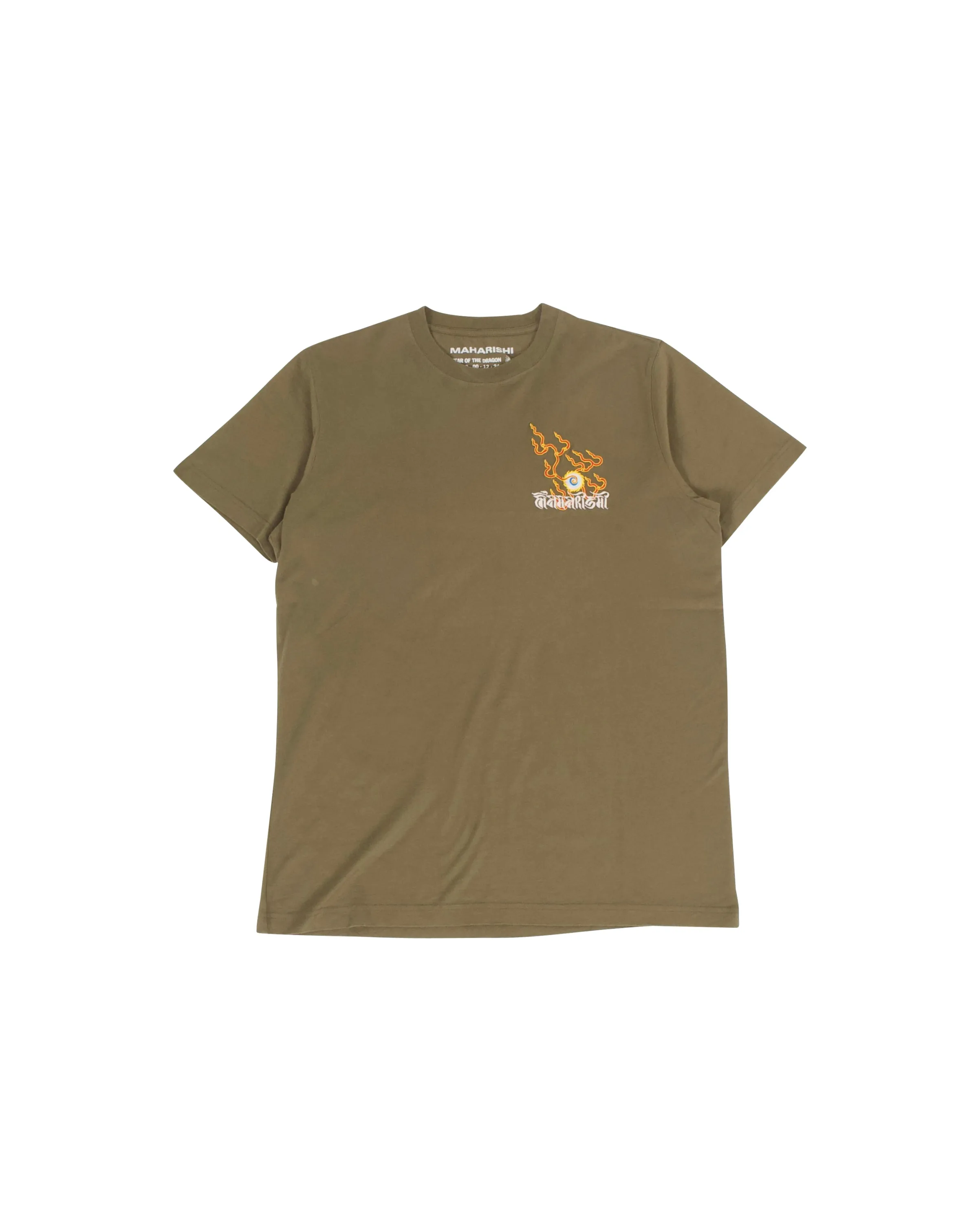 Flaming Pearl Tee Tashi Mannox Olive