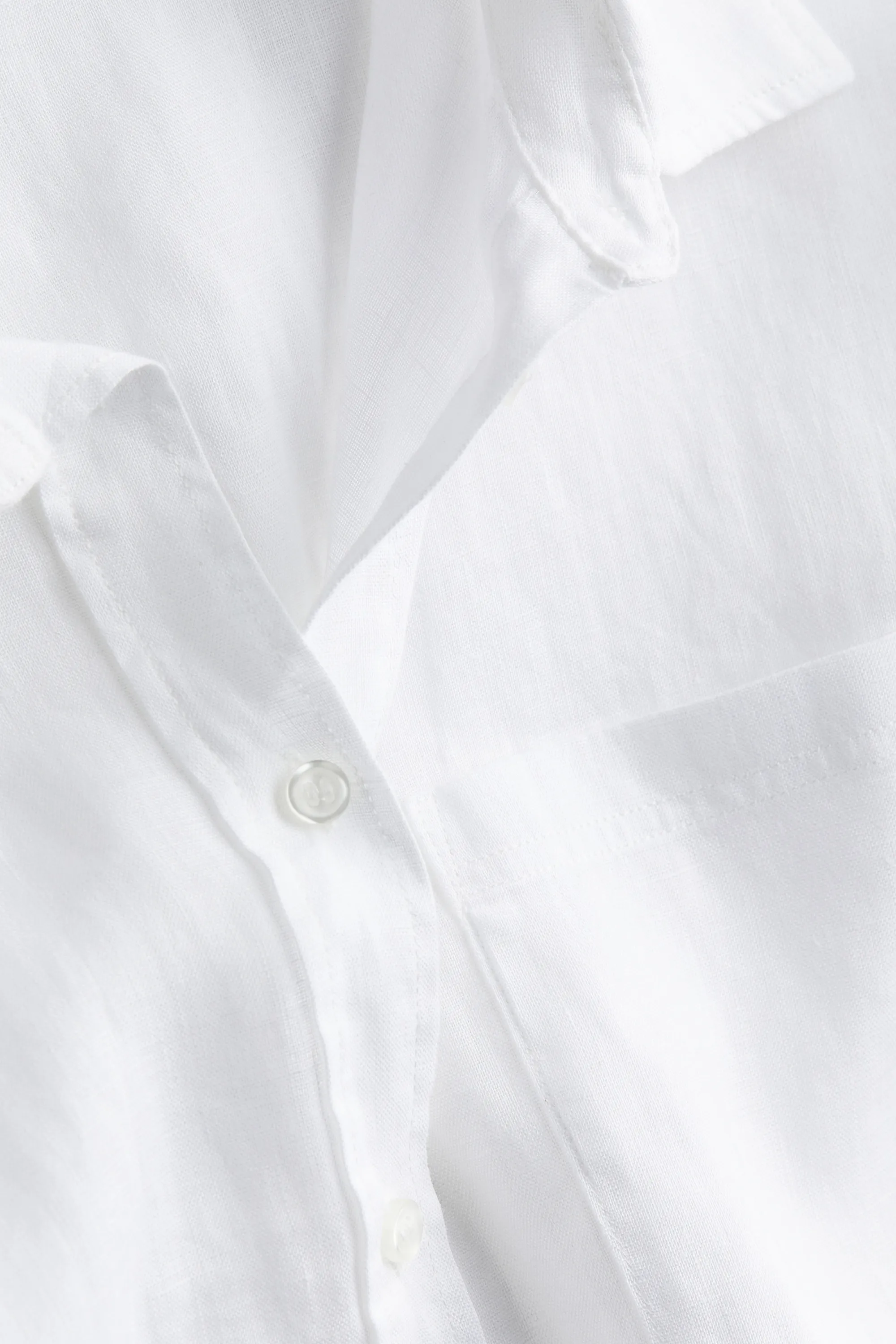 Chemise en lin - Blanc