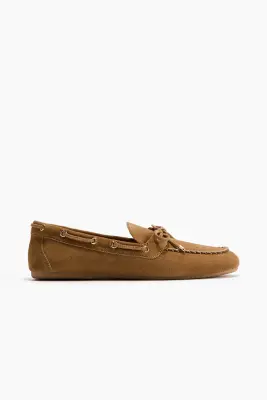 Chaussures de pont - Beige foncé — photo 3