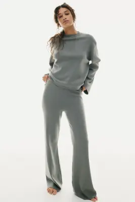 Pull oversize - Vert ancien foncé — photo 2