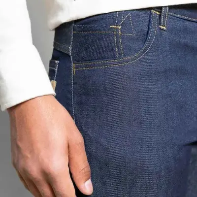 Jeans droit brut Albert confort — photo 4