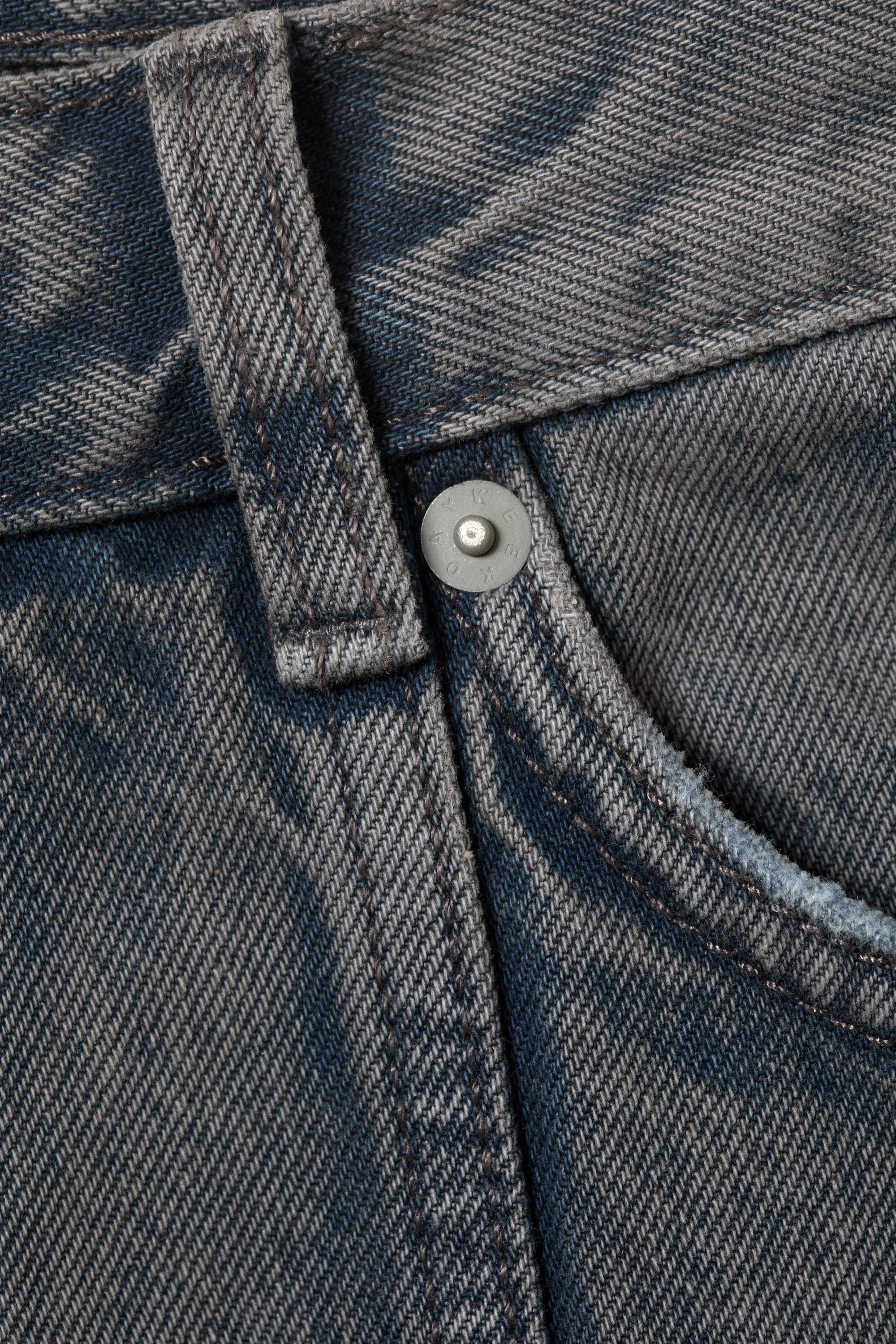 Jean droit décontracté Space Cut - Bleu volcan - Bleu moyen