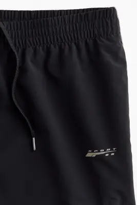 Pantalon de survêtement Loose Fit en nylon - Noir/Sport 92 — photo 5