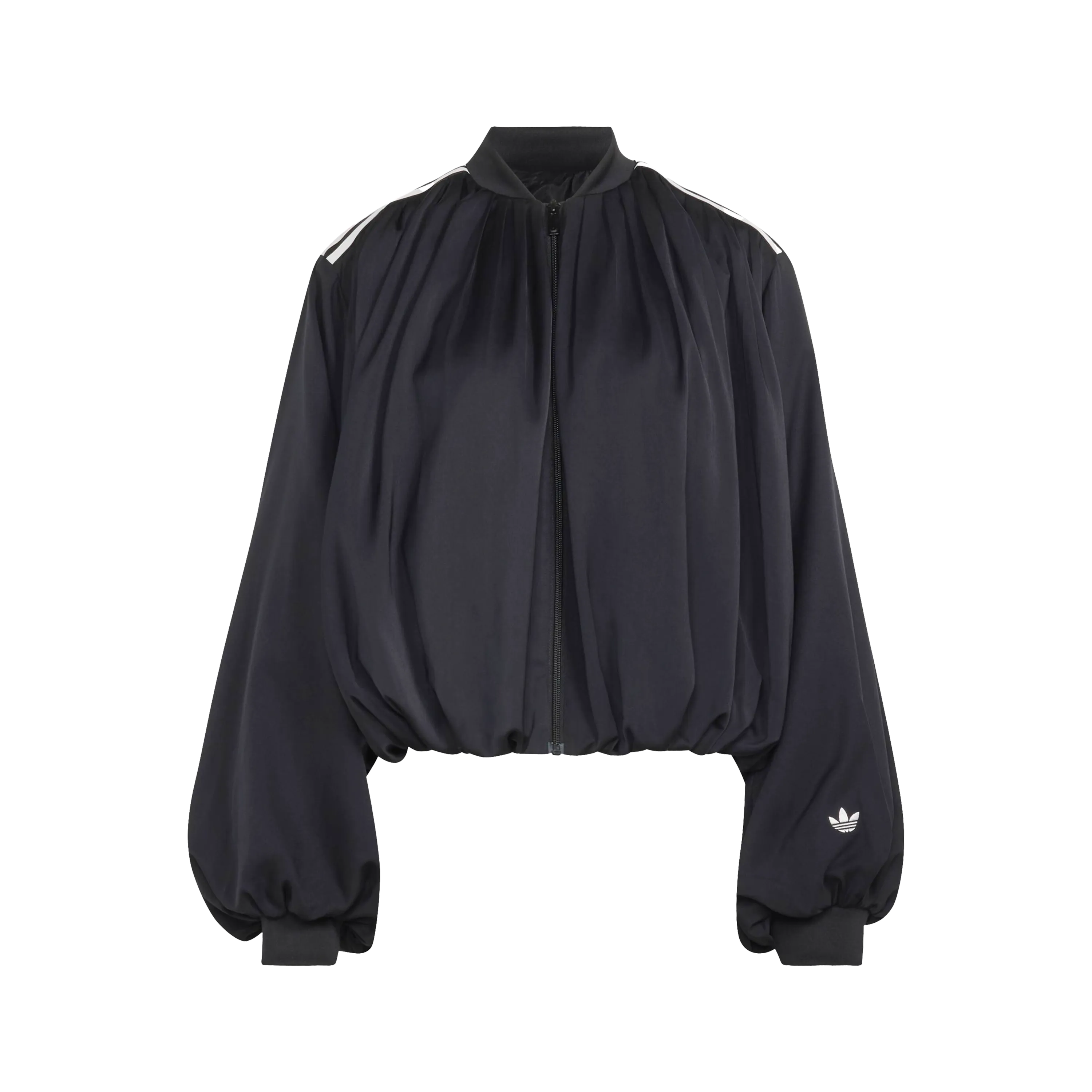 Adidas Pleated Track Top Black