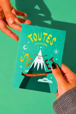 Carte anniversaire Toujours au sommet - Fortes — photo 2