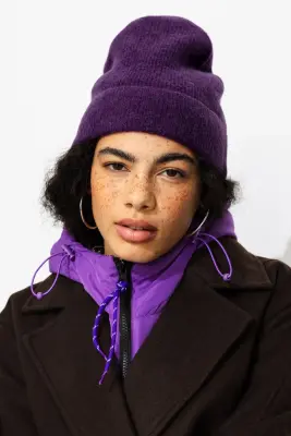 Bonnet chaud avec de la laine — photo 2