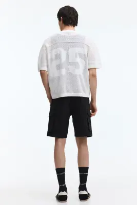 Short cargo Regular Fit - Noir — photo 3