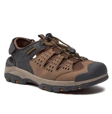 SKECHERS SANDALE MENARD Marron — photo 3