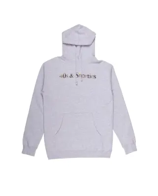 Big Ben Text Logo Hoodie Heather Grey — photo 1
