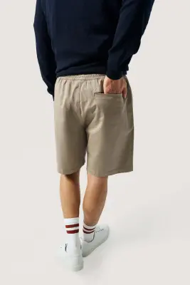 Le short relax - Beige clair — photo 5