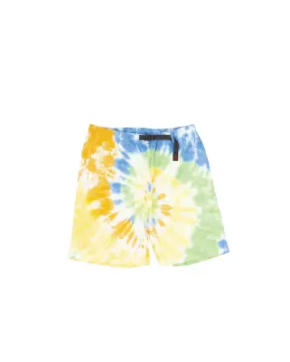 G Short Tie Dye Orange Spiral — photo 1