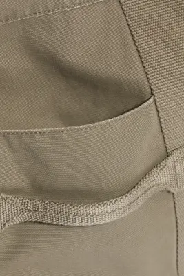 Grand sac cabas en toile - Vert kaki — photo 5