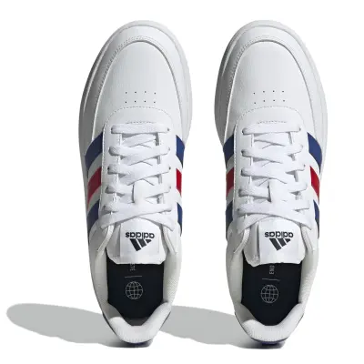 ADIDAS BREAKNET 2.0 Blanc rayé bleu rouge — photo 4