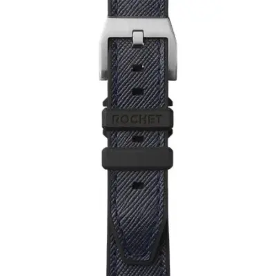 Bracelet Montre Rochet 20mm Torino Bleu Marine 8502006A — photo 3