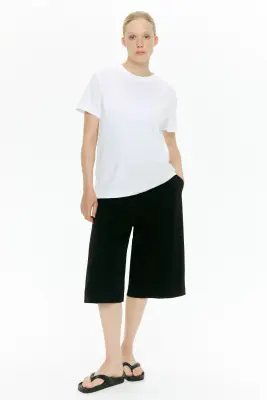 MAMA Jupe-culotte large - Noir — photo 1