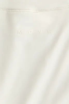Top de sport réfléchissant Slim Fit CoolMove™ - Ivoire — photo 4