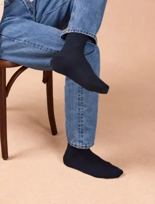 Pack chaussettes - Navy, bordeaux & vert — photo 4