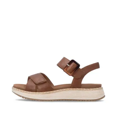 Sandales Remonte D3J52-24 Marron - Velcro Boucle Grande Pointure Femme — photo 2