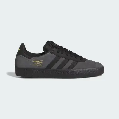 Chaussure adidas Gazelle adv- Grey Six/Core Black/Gold Metallic — photo 1