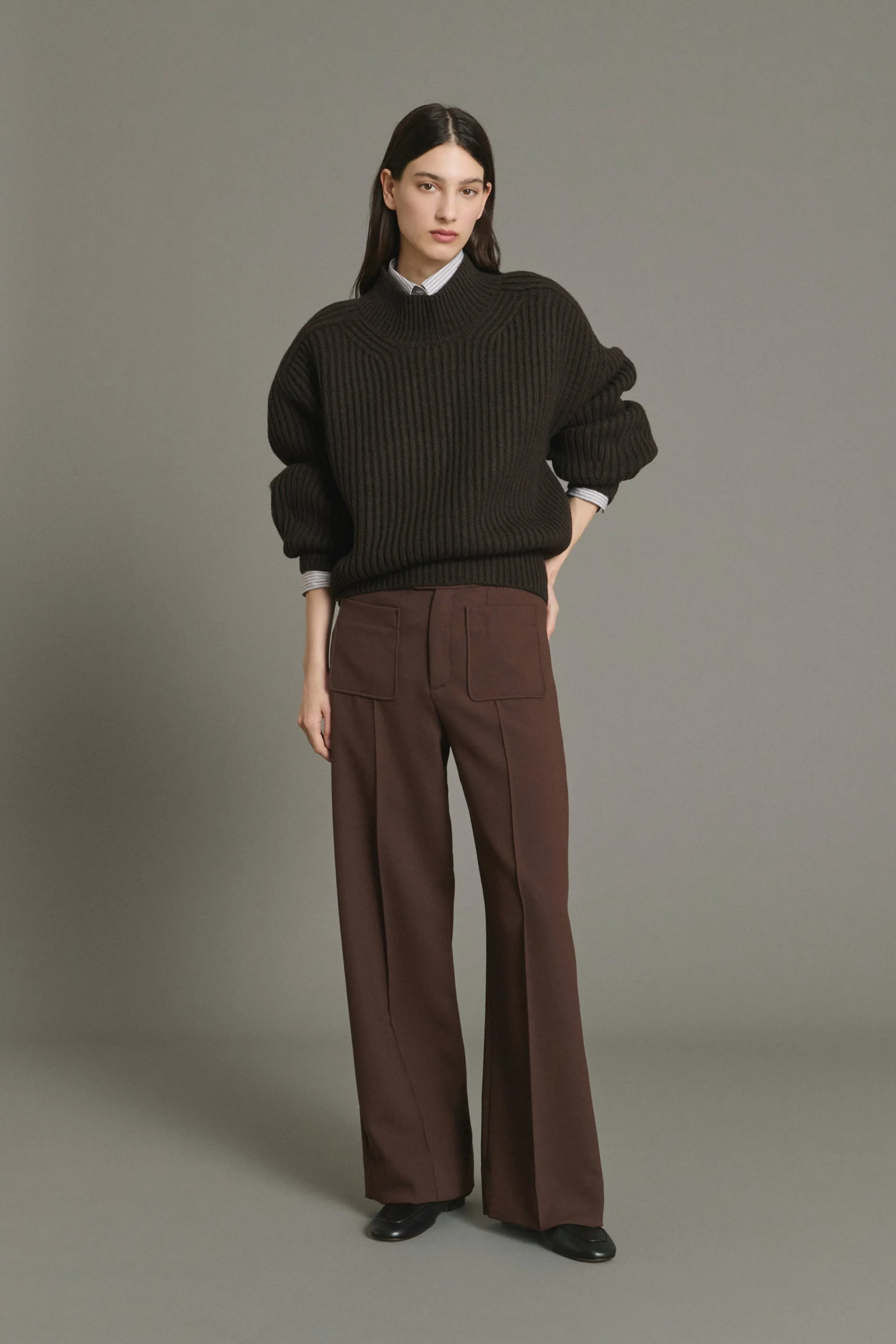 PANTALON HARRY MARRON