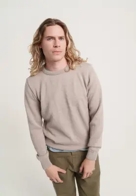 Le pull épais - Beige — photo 1