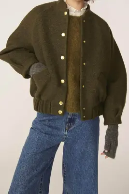 Veste maille Hildou Pickle — photo 1
