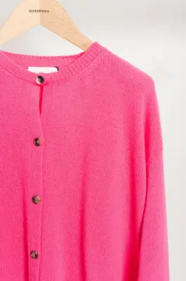 NITTO – CLELIA CARDIGAN – ROSE — photo 5