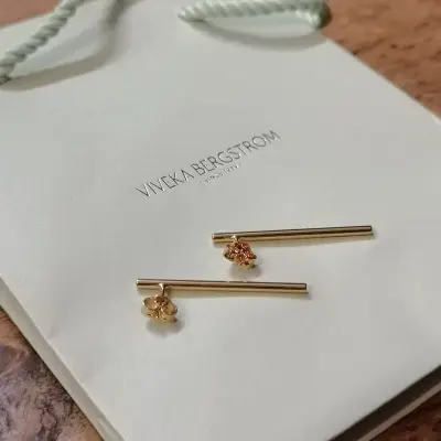 Pinnen, 35 mm stick earrings — photo 1