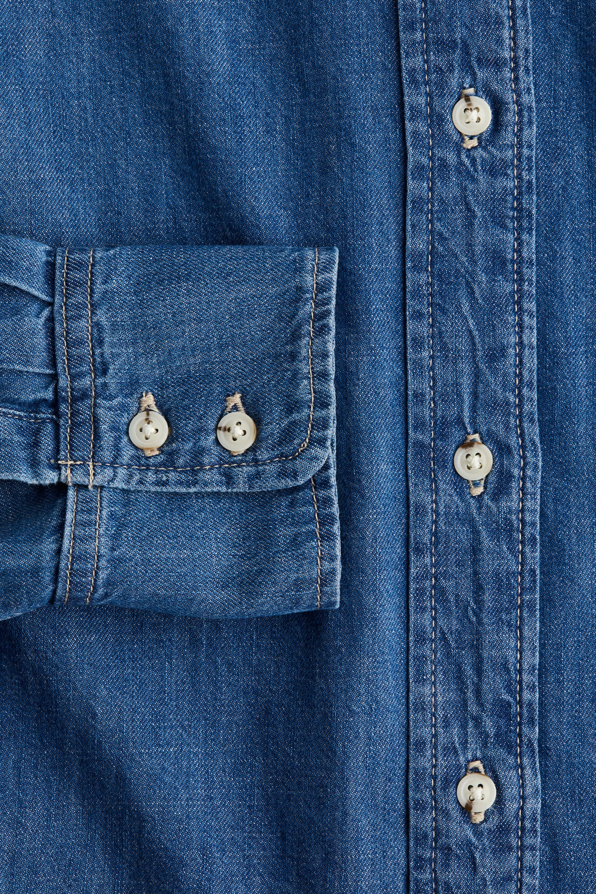 Chemise en denim - Bleu denim