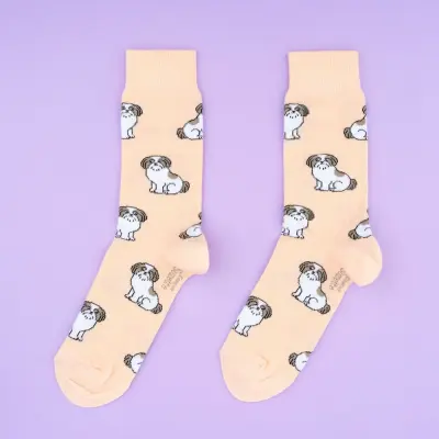 Chaussettes Shih tzu Coucou Suzette — photo 1